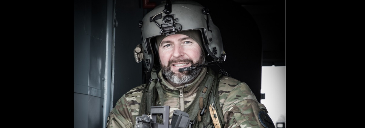 Válečný veterán prap. Radek Nesvadba
