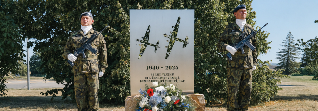Výročí vzniku 311. bombardovací perutě RAF