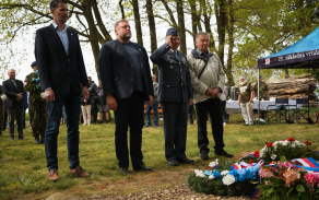 Pietní akt k výsadku SPELTER