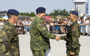 Od prvních kroků v uniformě k vojenské přísaze. Výcvik v Náměšti dokončilo 113 středoškoláků