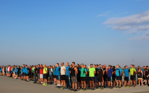 Nástup základny na sportovní den