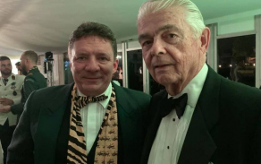 americký generál Mike Dugan ve společnosti Jaroslava Špačka, který zastává prestižní funkci v rámci poradního sboru Asociace
