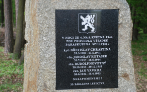 památník na počest skupiny Spelter
