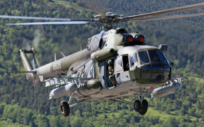 Vrtulník Mi-171Š- autor fota Julien Gernez