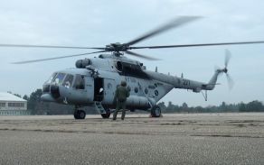 3. Provádění motorové zkoušky na Mi-171Š 