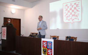přítomen byl rovněž hejtman Kraje Vysočina Vítězslav Schrek