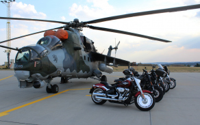 Motocykly s vrtulníkem Mi-24