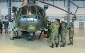 Prohlídka přepravního vrtulníku Mi-171Š