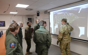 seznamování pilotů s terénem