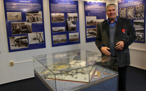 autor exponátu ve stálé expozici letiště Jan Kodras