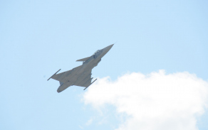 display ukázka JAS 39 Gripen