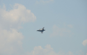 display ukázka JAS 39 Gripen
