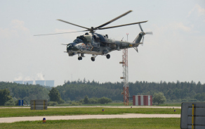 display záchrana pilota 1x Mi-171, 1x Mi-24