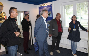 Hosté si mohli na základně prohlédnout stálou expozici Náměšť