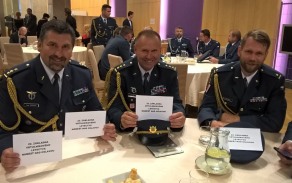 delegace z Náměště během slavnostního večera