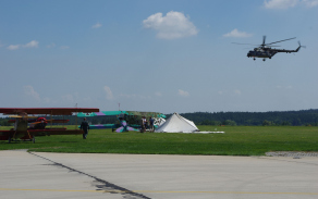 display záchrana pilota 1x Mi-171, 1x Mi-24