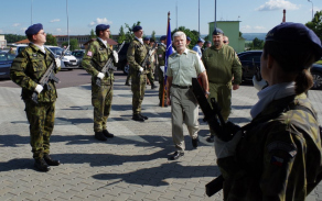 Slavnostní přivítání delegace