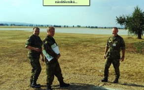 Příprava venku
