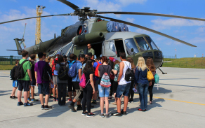 prohlídka vrtulníku Mi-171Š