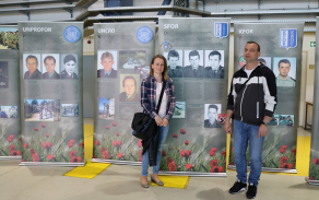 rodina vojenského pilota Bohumila Vávrů, který tragicky zahynul v Bosně