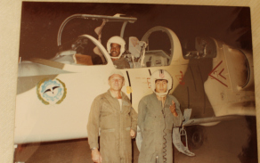 v Libyi u letounu L-39