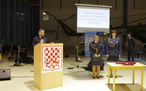 projev velitele základny