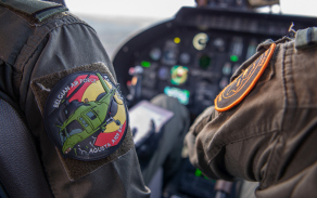 Kokpit vrtulníku A-109AB
