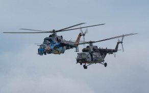 Vrtulník Mi-171Š a Mi-24/35