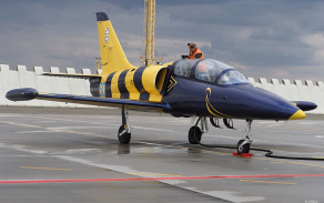 Proudový letoun L-39 Albatros z Litvy