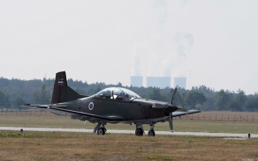 Turbovrtulový letoun Pilatus PC-9M Slovinsko