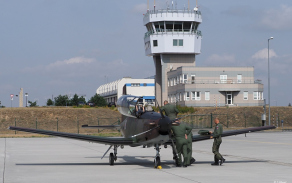 Turbovrtulový letoun Pilatus PC-9M Slovinsko