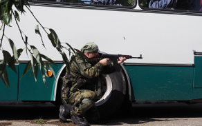 Z výcviku aktivní zálohy - kasárna Vícenice